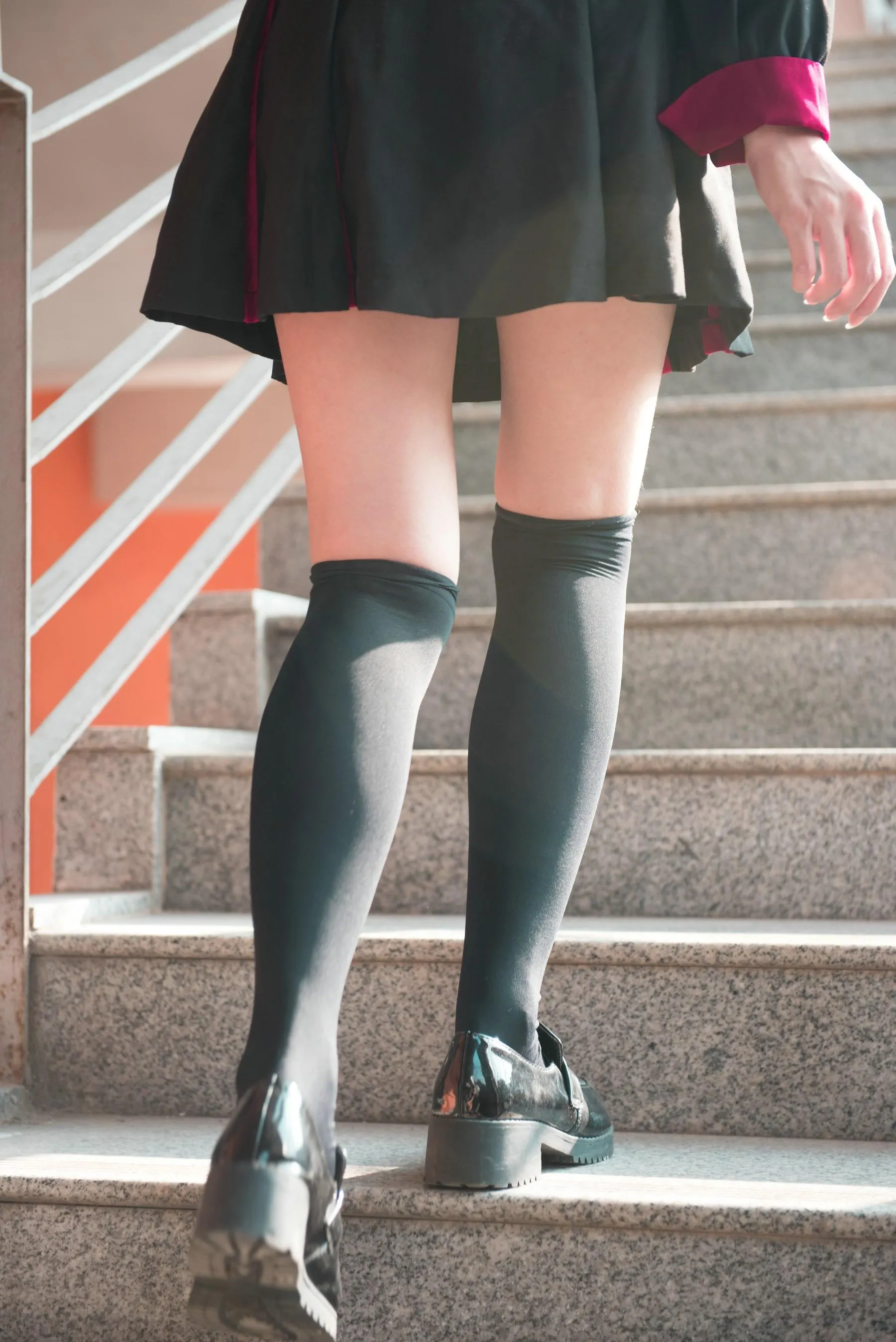 [魔镜街拍] NO.141 活力美术生JK美少女 [288P]插图9